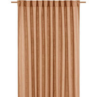 FERTIGVORHANG blickdicht  - Braun, Basics, Textil (145/320cm)
