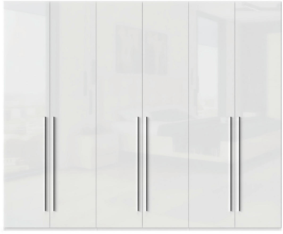 ORMAR SA KLASIČNIM VRATIMA bela, bela visoki sjaj  272/224/56 cm  - bela visoki sjaj/bela, Dizajnerski, pločasti materijal/plastika (272/224/56cm)