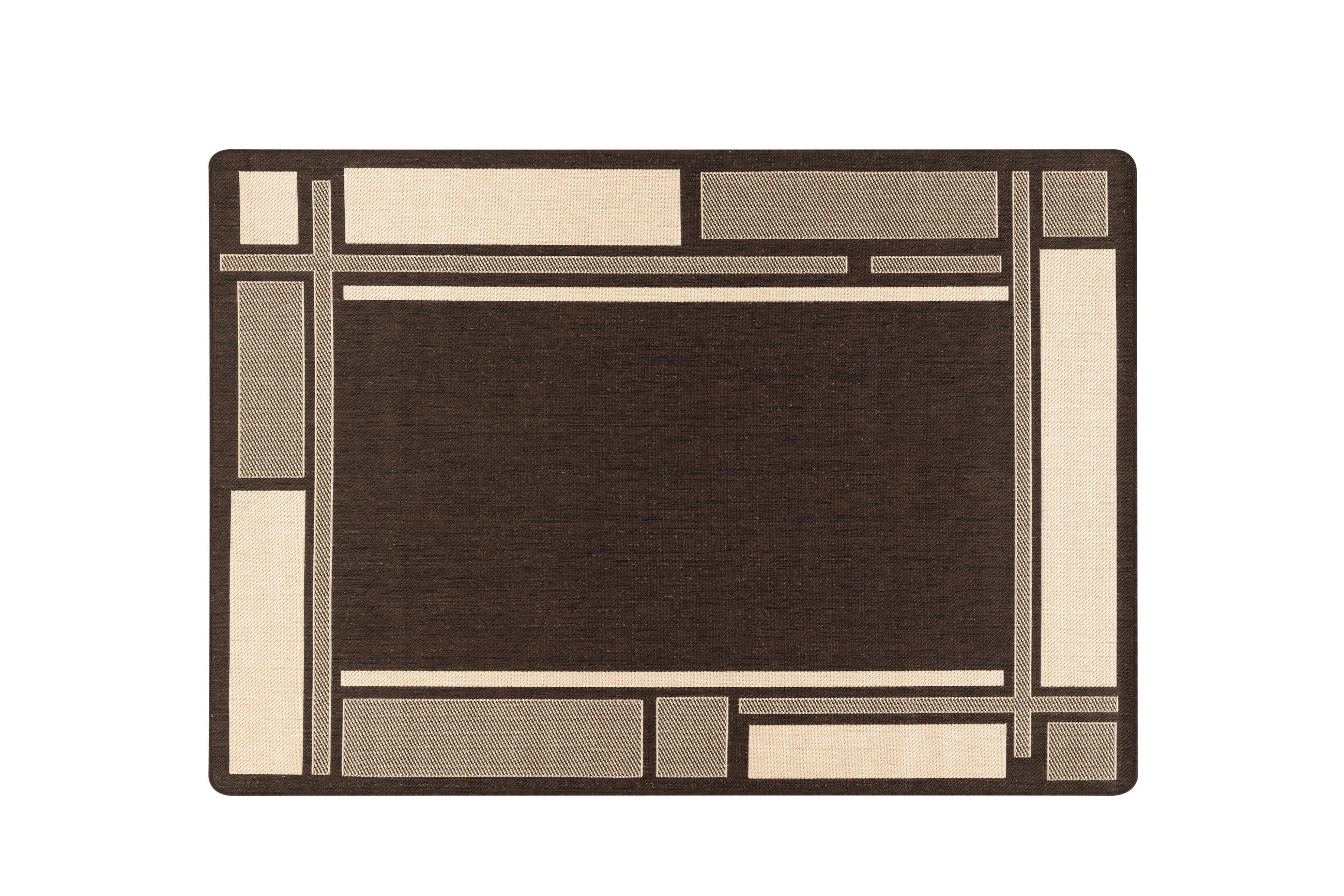 FLACHWEBETEPPICH 200/290 cm Braun  - Braun, Basics, Kunststoff/Textil (200/290cm) - Novel