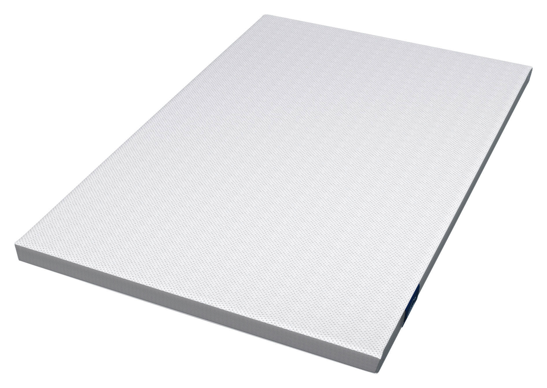 TOPPER EaZzzy Topper Classic 140/200 cm Höhe ca. 7 cm  - Hellgrau, Basics, Textil (140/200cm) - Genius
