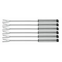 SET VILIC ZA FONDI             - srebrne barve, Basics, kovina (25cm) - Kela