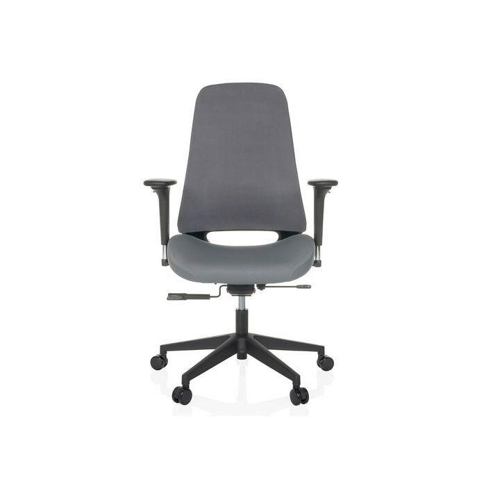 DREHSTUHL Flachgewebe Grau  - Schwarz/Grau, MODERN, Kunststoff/Textil (67/111 - 120/64cm) - MID.YOU