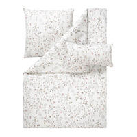 BETTWÄSCHE Exquisit 155/220 cm  - Weiß, Design, Textil (155/220cm) - Estella