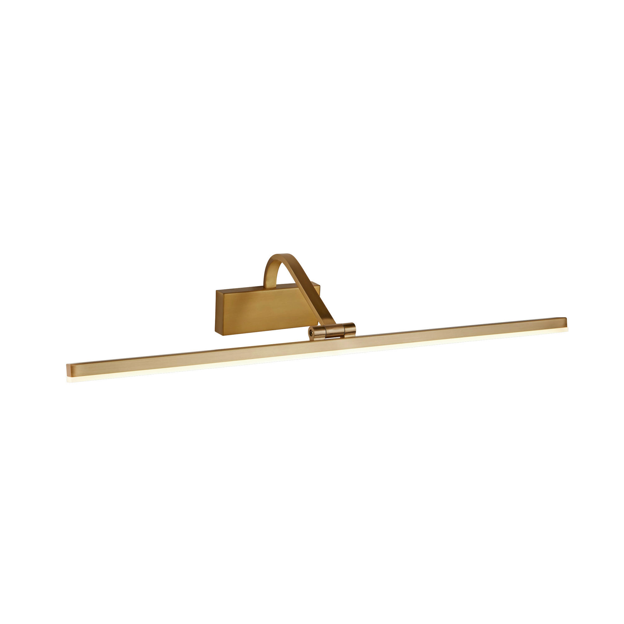 Searchlight Led-Bilderleuchte Bilbao Messing 70x11 cm