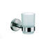 MUNDSPÜLBECHER - Edelstahlfarben, Basics, Glas/Metall (13/9.5/6.5cm) MUNDSPÜLBECHER - Edelstahlfarben, Basics, Glas/Metall (13/9.5/6.5cm)