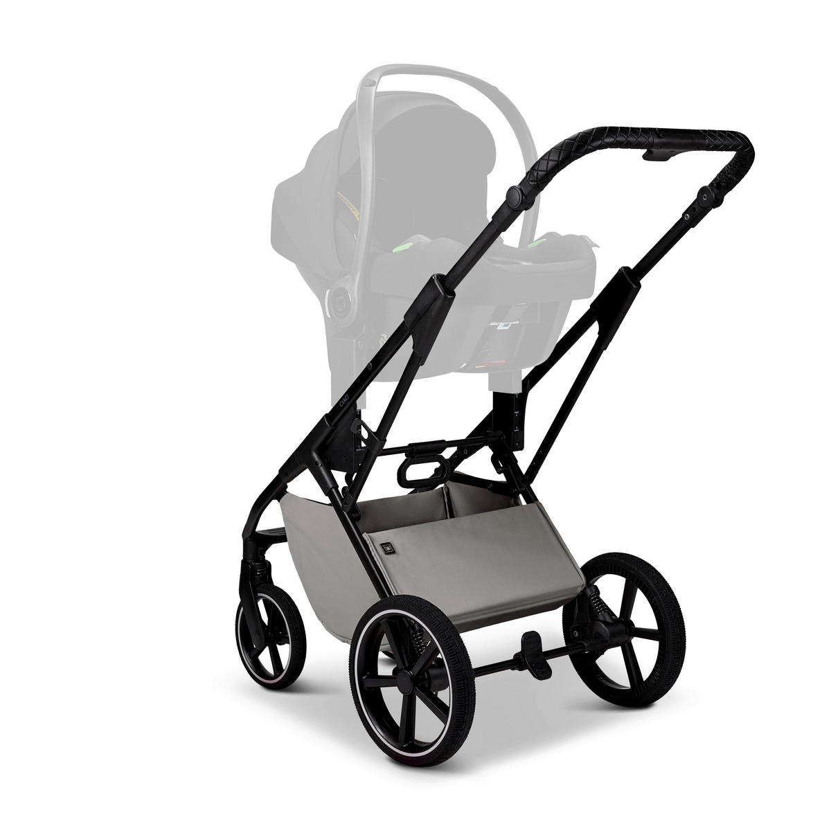 KOMBIKINDERWAGEN  Ciao  onyx  - Schwarz, Basics, Textil (116/57/94cm) - Moon