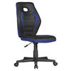 JUGENDDREHSTUHL - Blau/Schwarz, Modern, Kunststoff/Textil (63/91/63cm) - MID.YOU