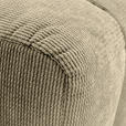 HOCKER in Textil Taupe  - Taupe/Schwarz, Design, Kunststoff/Textil (43/50/43cm) - Novel