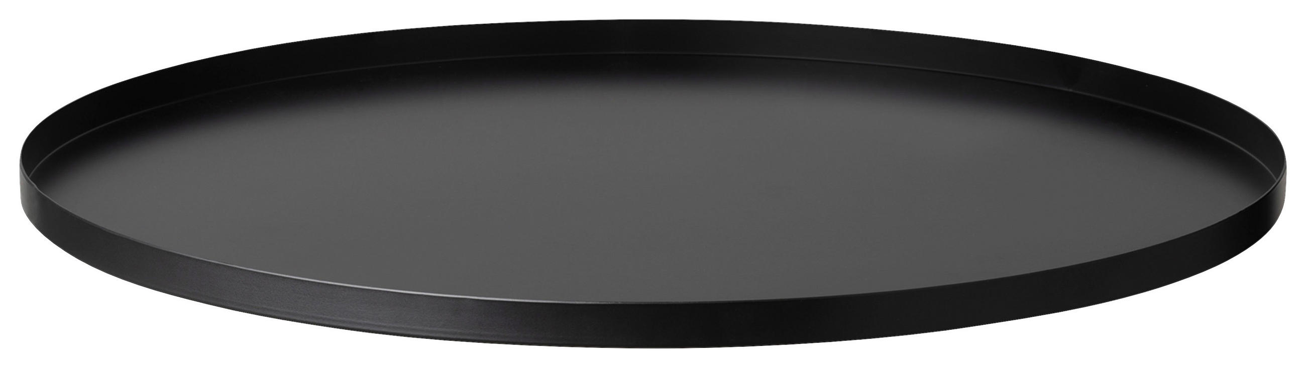 TABLETT Metall  - Schwarz, KONVENTIONELL, Metall (38/1,5cm) - Blomus