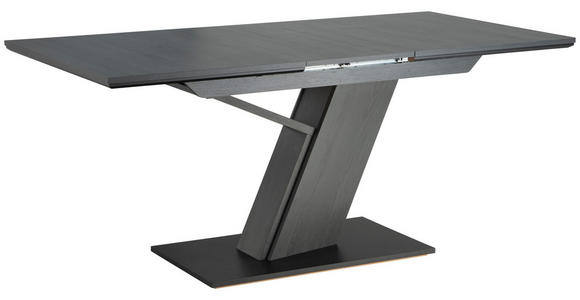 ECKBANKGRUPPE Webstoff, Mikrofaser Grau, Schwarz, Hellgrau  - Hellgrau/Schwarz, KONVENTIONELL, Textil (205/155cm) - Cantus