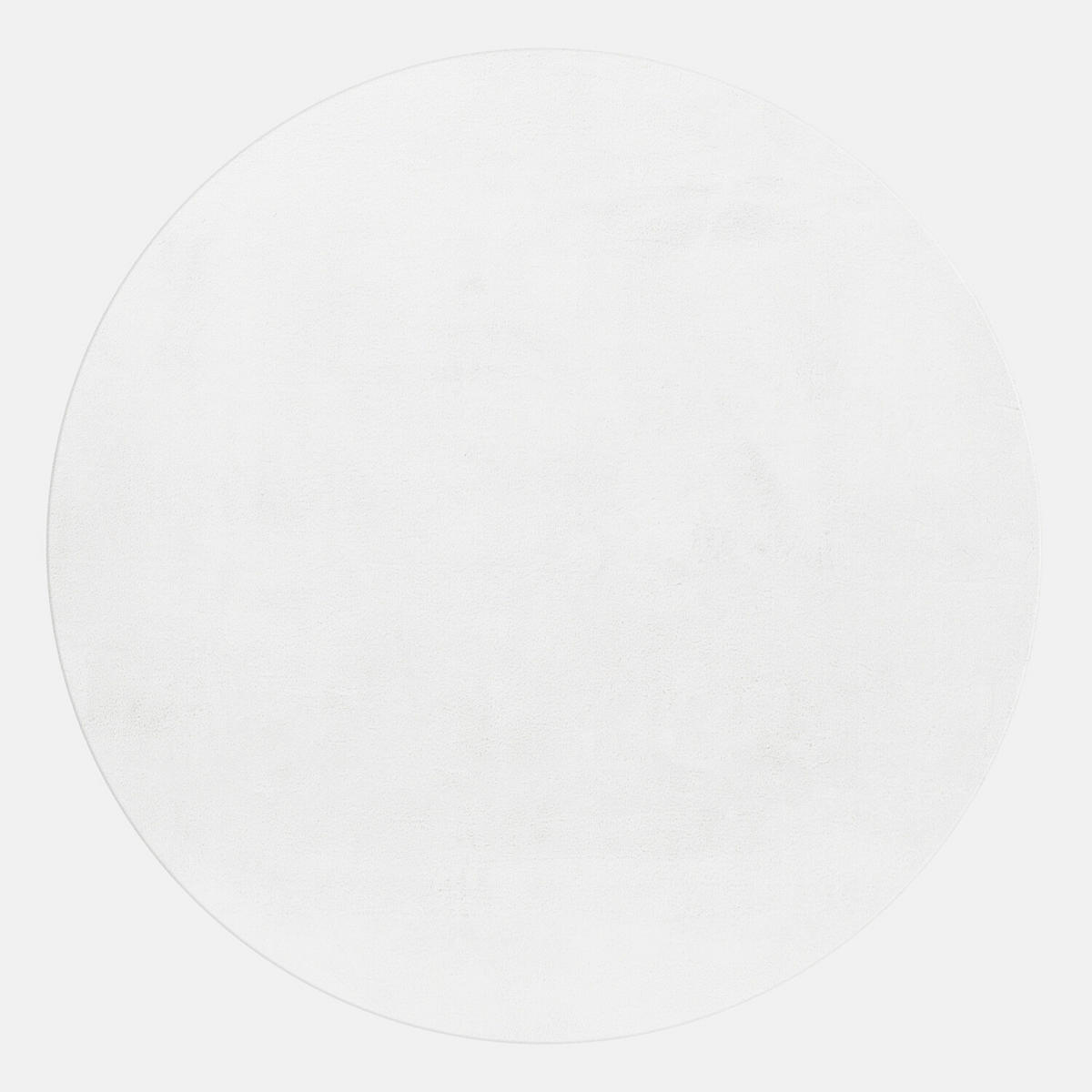 PREPROGA Z VISOKIM FLOROM Pouffy   tkano  bela  - bela, Basics, tekstil (200/200cm)