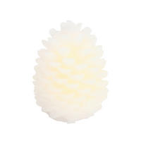 LED-KERZE  - Weiß, Basics, Naturmaterialien (14/18cm)