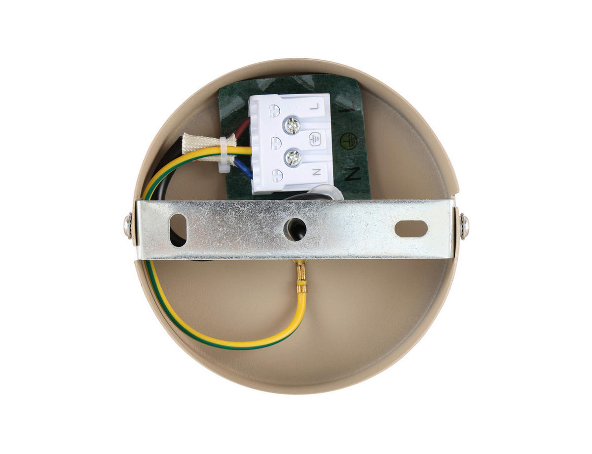 HÄNGELEUCHTE 40/120 cm   - Beige, Design, Kunststoff/Metall (40/120cm) - Collet's Monde