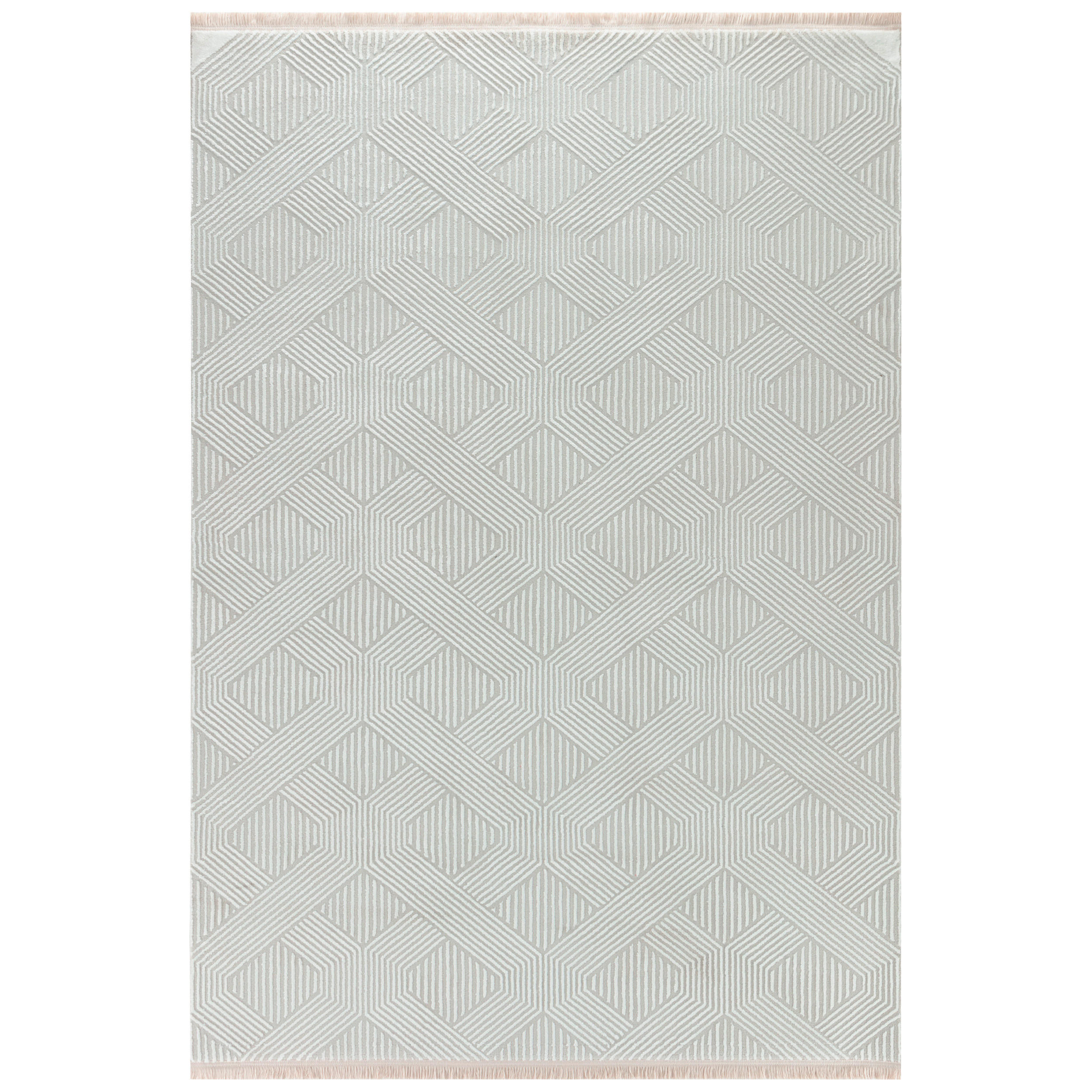 VÄVD MATTA 80/150 cm GLORY  - cremefärgad, Basics, textil (80/150cm)