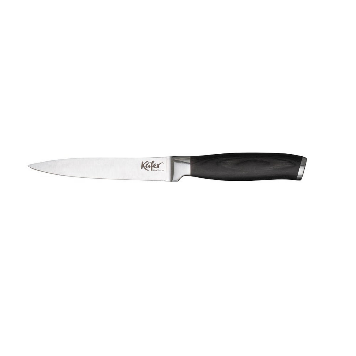 MESSERBLOCK 5-teilig  - Schwarz, Basics - Käfer