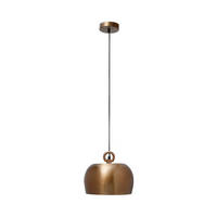 HÄNGLAMPA 20,5/20,5/22,5 cm  - röd/kopparfärgad, Trend, metall (20,5/20,5/22,5cm) - Kayoom