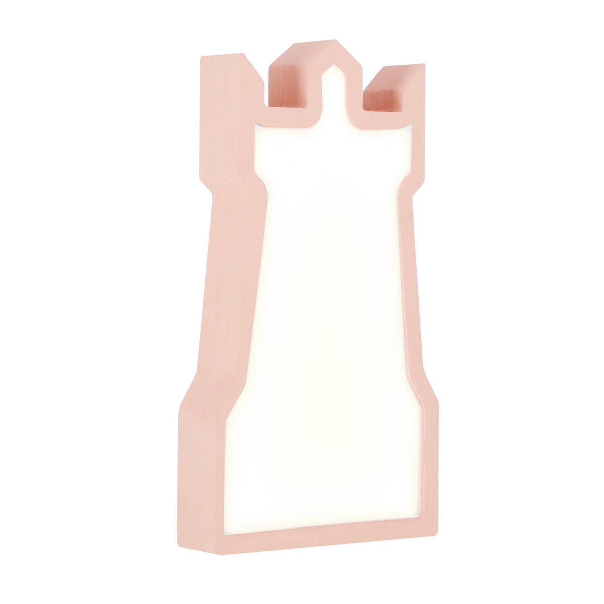 KINDERTISCHLEUCHTE 16/3.5/28.5 cm   - Pink, Basics, Holzwerkstoff/Kunststoff (16/3.5/28.5cm)