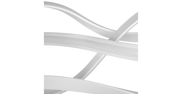 LED-HÄNGELEUCHTE 78/25/120 cm - Opal/Weiß, Design, Kunststoff/Metall (78/25/120cm) - Ambiente