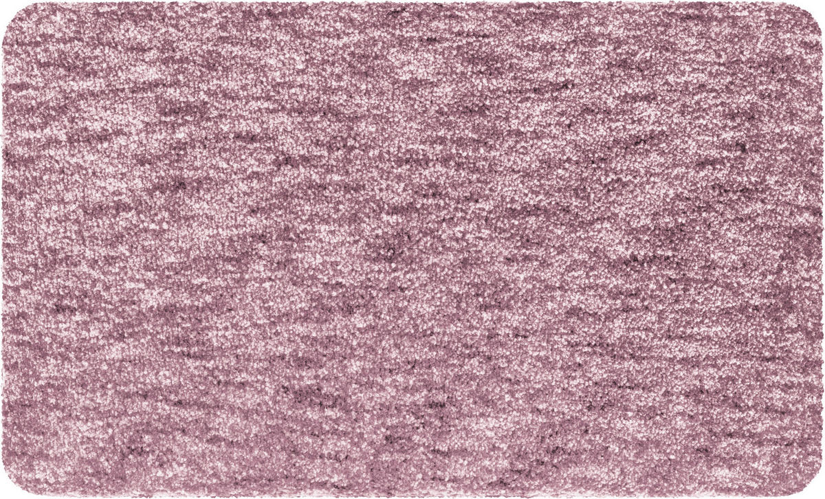 BADEMATTE Mauve 60/90 cm  - Mauve, Basics, Kunststoff/Textil (60/90cm) - Grund