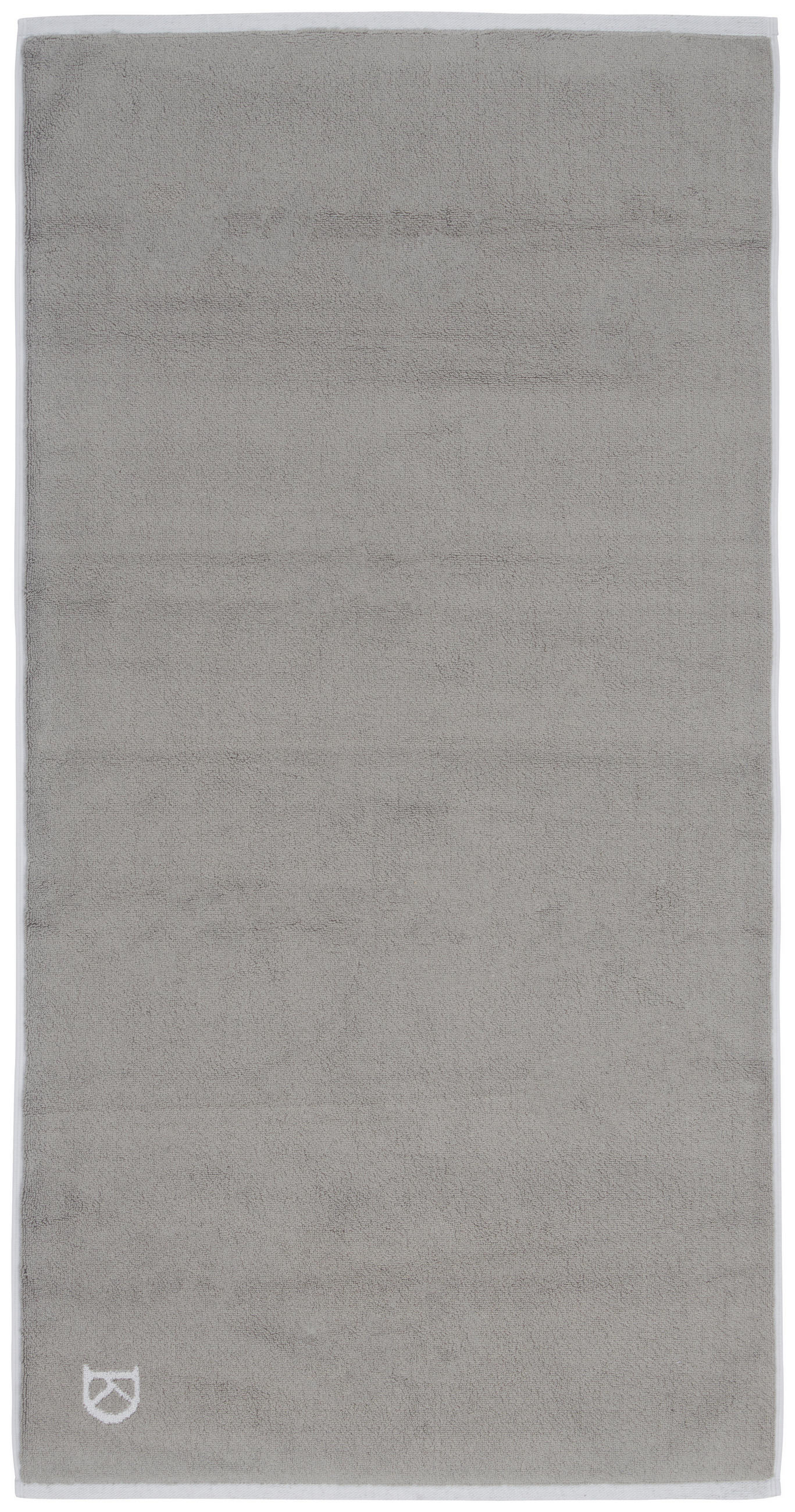 BADEMATTE BASIC Grau, Hellgrau 60/120 cm  - Hellgrau/Grau, Basics, Textil (60/120cm) - Dieter Knoll