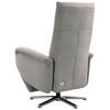 DREHSTUHL  in Flachgewebe Silberfarben  - Chromfarben/Silberfarben, Konventionell, Textil/Metall (75/112/82cm) - Sit & More