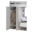 ETAGENBETT - Weiß, KONVENTIONELL, Holzwerkstoff (90/200cm) - Carryhome