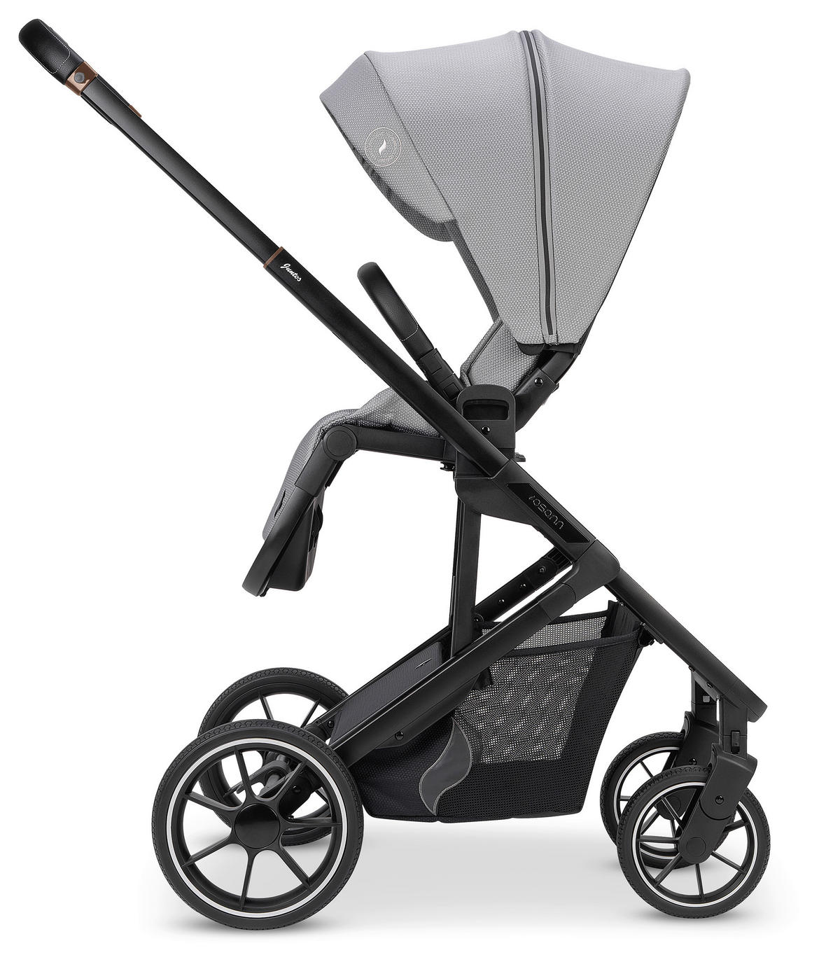 KOMBIKINDERWAGEN  Juntos  Rock  - Hellgrau, Basics (84/97,5/53,5cm) - Osann