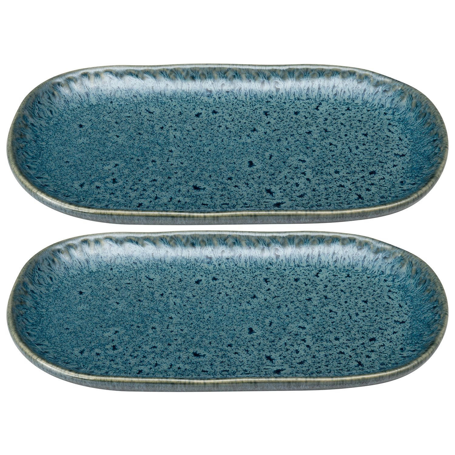 SERVIERPLATTE Matera     - Blau, LIFESTYLE, Keramik (22/2/12cm) - Leonardo