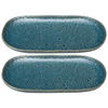 SERVIERPLATTE Matera     - Blau, LIFESTYLE, Keramik (22/2/12cm) - Leonardo