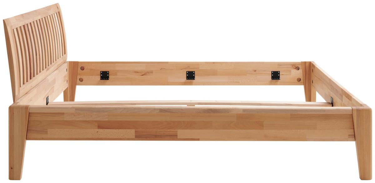 ÁGY 180/200 cm  geszt bükk  - geszt bükk, Natur, fa (180/200cm) - MID.YOU