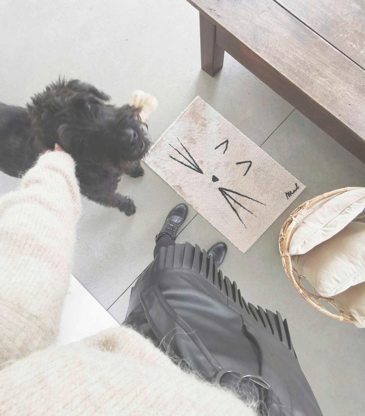 FUßMATTE  50/75 cm  Beige  - Beige, Trend, Kunststoff (50/75cm) - madaboutmats