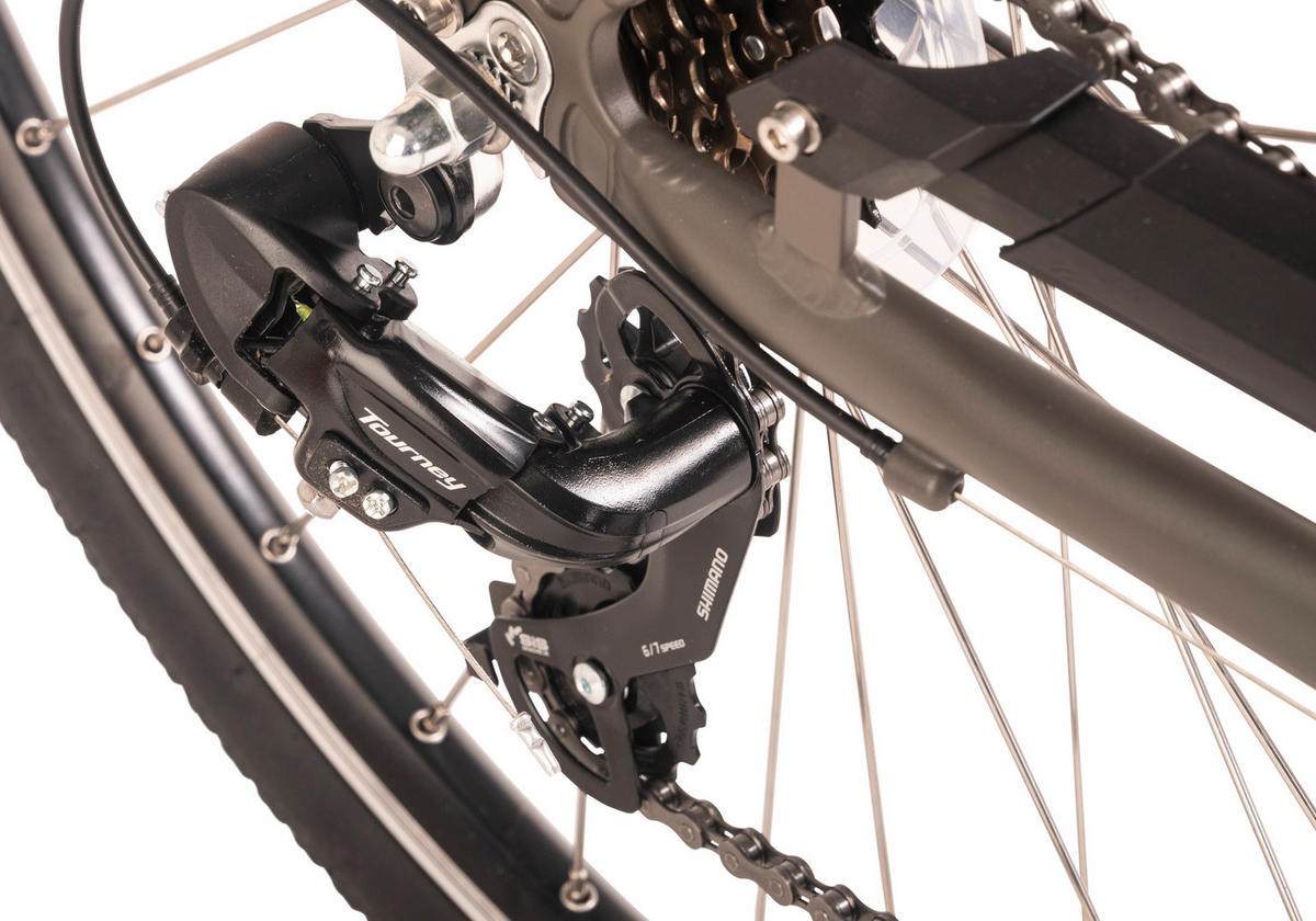 ELEKTROFAHRRAD - Grau, Basics, Metall (21/116/188cm) - Atrigo