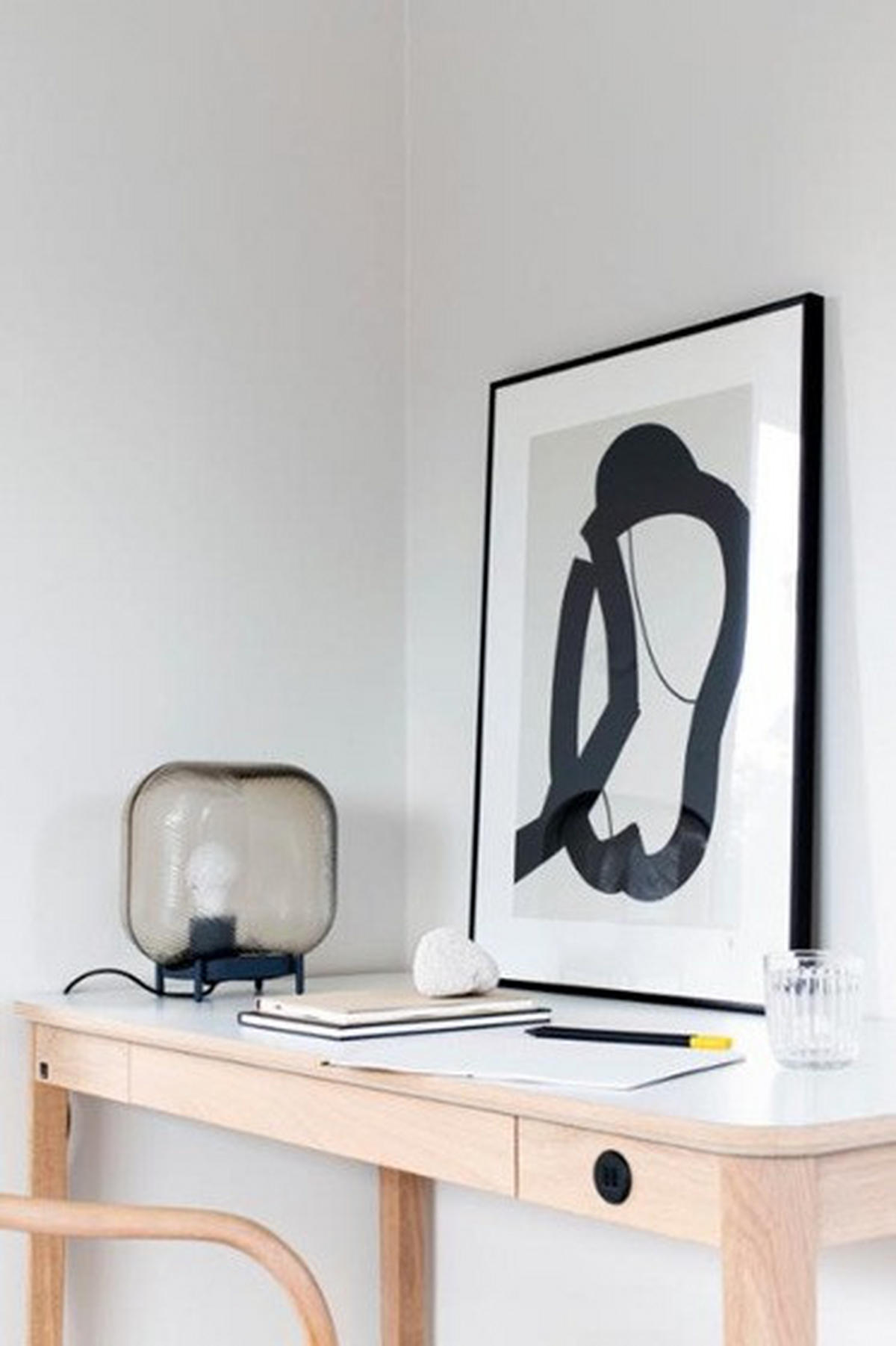 SKRIVBORD 115/55/74 cm vit, ek Bianco förvaringsutrymme, finns i olika trädekorer  - vit/ek Bianco, Klassisk, trämaterial/trä (115/55/74cm) - Skovby
