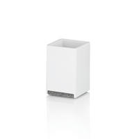 ZAHNPUTZBECHER Kunststoff  - Weiß, Basics, Kunststoff (7/7/11cm) - Kela