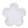 KUNSTFELL 60 cm Blume  - Weiss, Trend, Kunststoff/Fell (60cm) - Novel