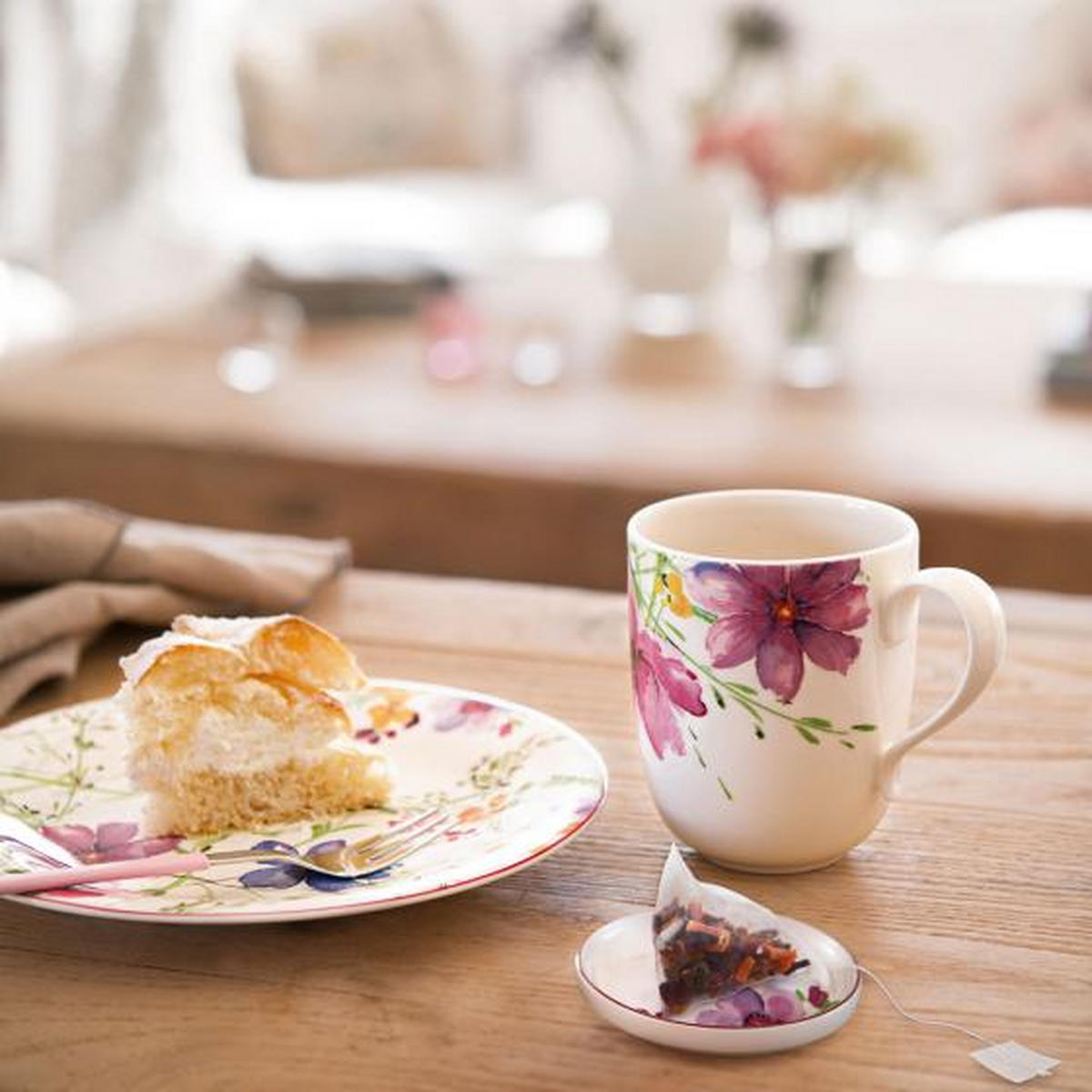 TEETASSE Mariefleur Tea 430 ml   - Keramik (0,43l) - Villeroy & Boch