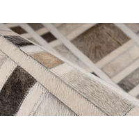 Traversă - gri, Basics, piele (80/150cm) - Kayoom