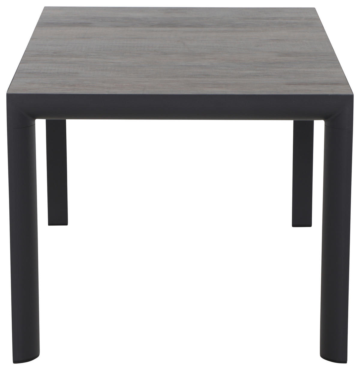 GARTENGARNITUR 5-teilig Aluminium  - Anthrazit, KONVENTIONELL, Keramik/Kunststoff (90/74/140cm) - Siena Garden