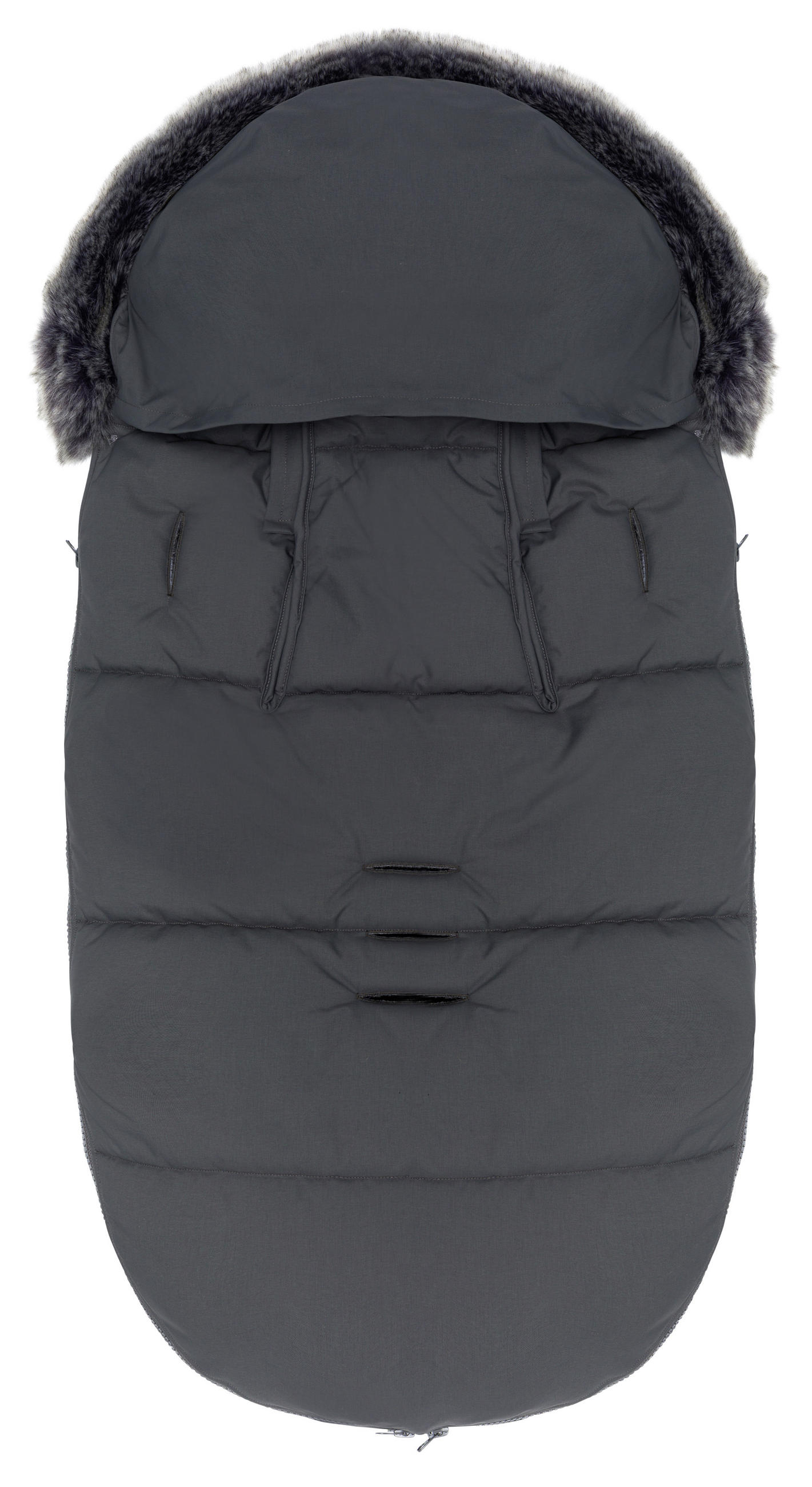FUSSSACK TRENDY L  - Grau, Basics, Kunststoff (50/100cm) - Jimmylee