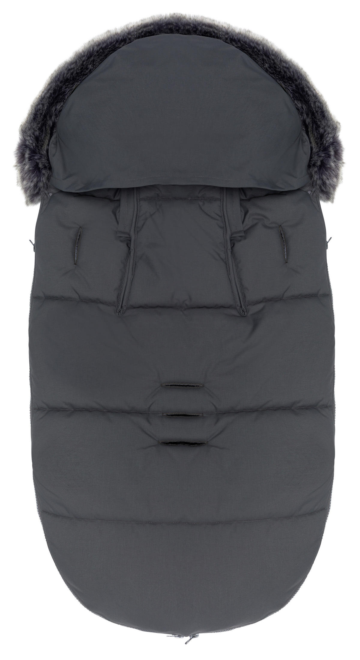FUSSSACK TRENDY L  - Grau, Basics, Kunststoff (50/100cm) - Jimmylee