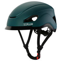 FAHRRADHELM - Blau/Grün, KONVENTIONELL, Kunststoff (19/28/22cm)