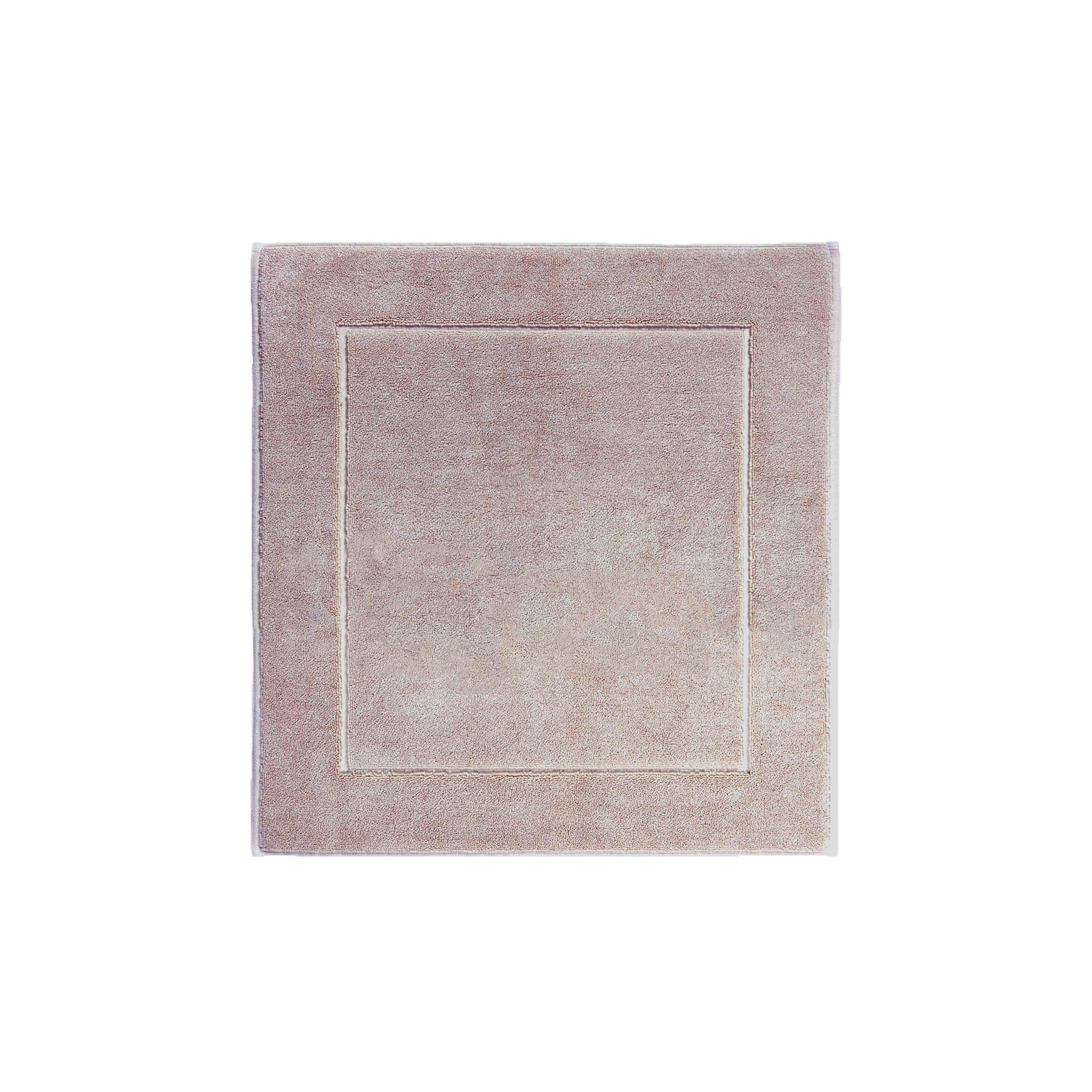 BADEMATTE Rosa 60/60 cm  - Rosa, Basics, Kunststoff/Textil (60/60cm) - Aquanova