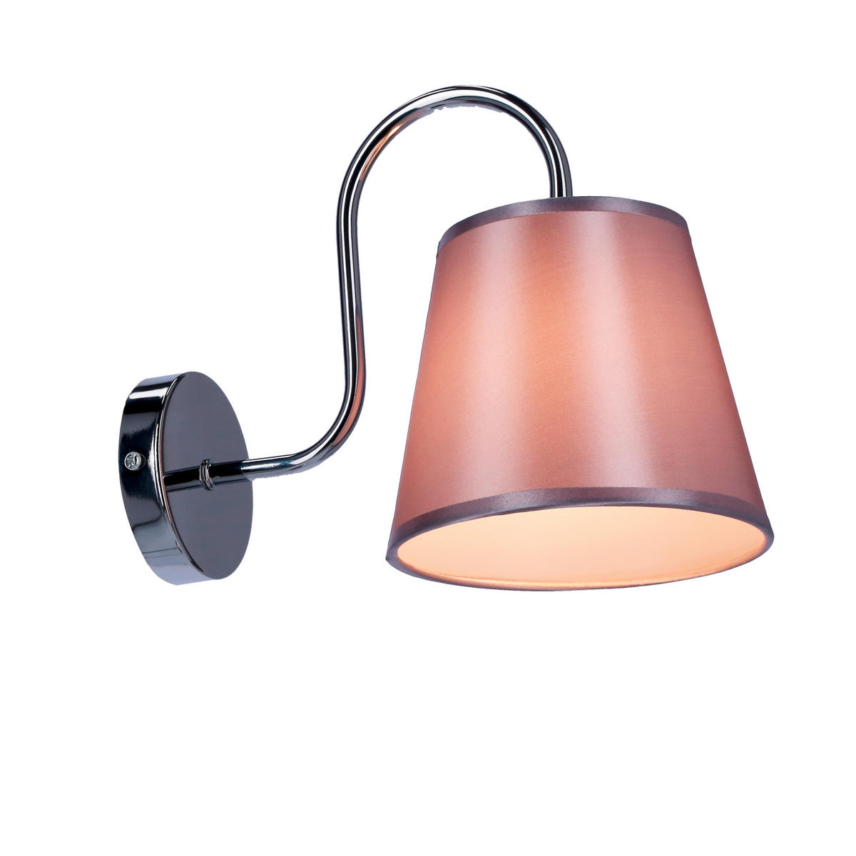 VÄGGLAMPA Luk 22/15/21 cm   - kromfärg, Basics, metall/plast (22/15/21cm)