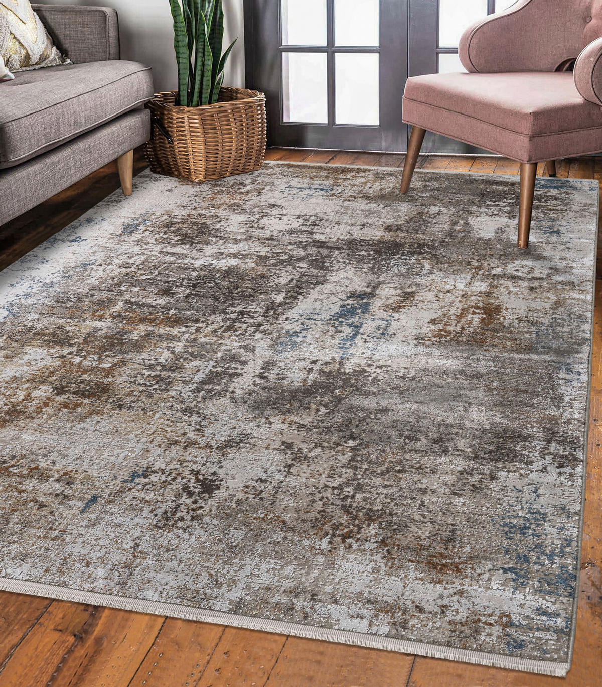 WEBTEPPICH 140/200 cm Creme, Terracotta  - Terracotta/Creme, Design, Textil (140/200cm) - Dieter Knoll
