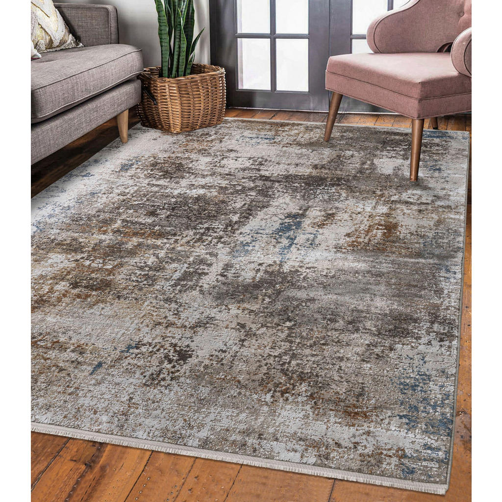 Thumbnail - Dieter Knoll Webteppich, Creme, Terracotta, Textil, Abstraktes, rechteckig, 160x230 cm, Oeko-Tex® Standard 100, für Fußb...