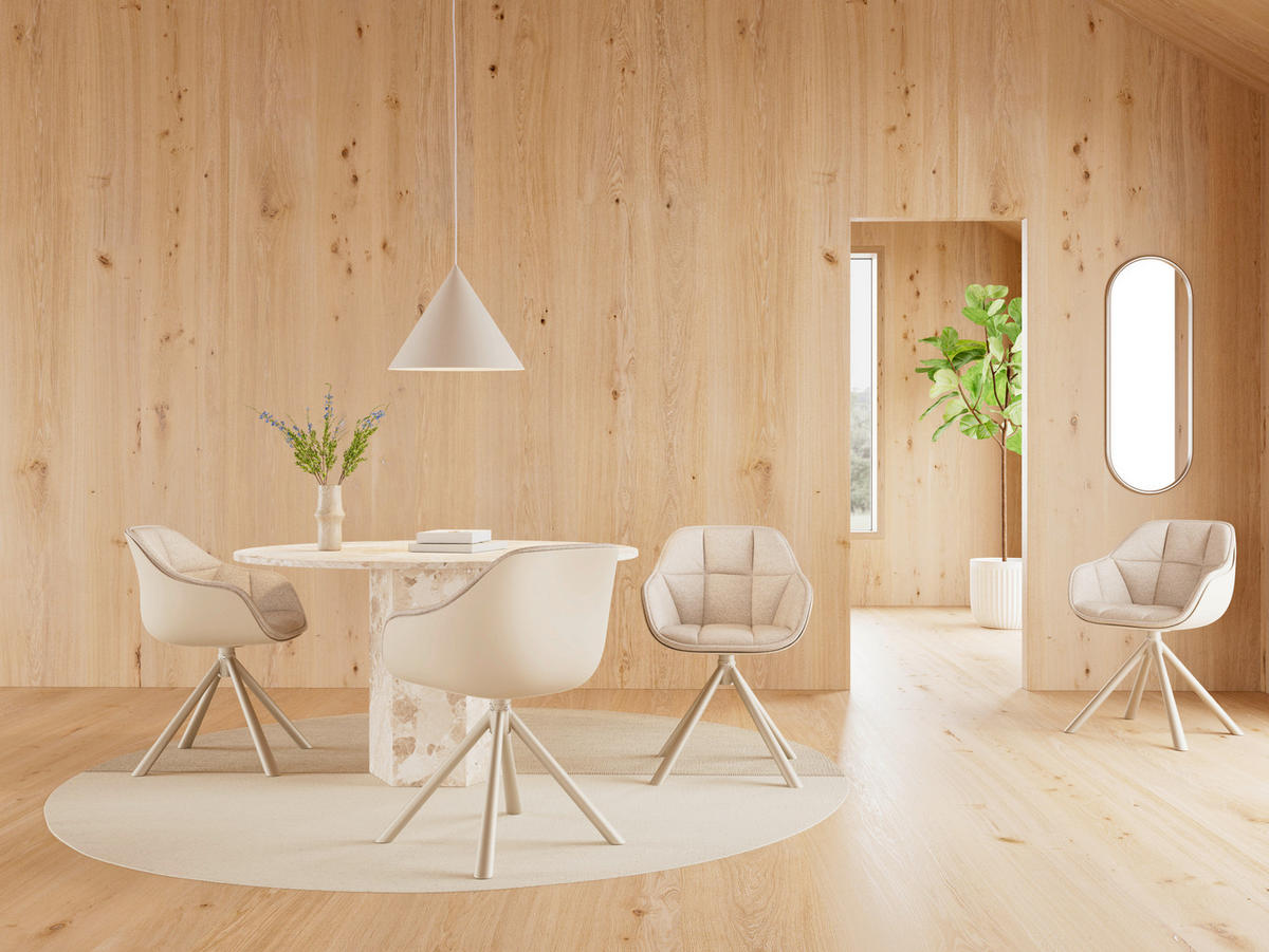 ARMLEHNSTUHL   Flachgewebe  - Beige, MODERN, Textil/Metall (55/80/57cm) - MID.YOU