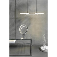 STOLNÍ LED LAMPA, dotykový stmívač, 30,5/6/36 cm - čiré/barvy chromu, Lifestyle, kov/sklo (30,5/6/36cm) - Joop!