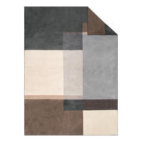 TAKARÓ 150/200 cm  - barna/szürke, Basics, textil (150/200cm) - Novel