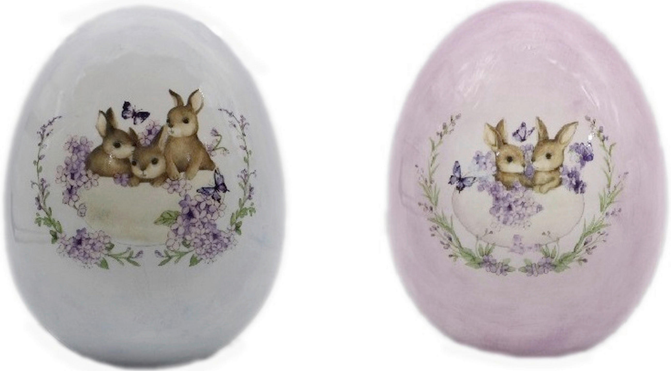 DEKOEI - Pink/Lila, LIFESTYLE, Keramik (12,8/16,4cm)