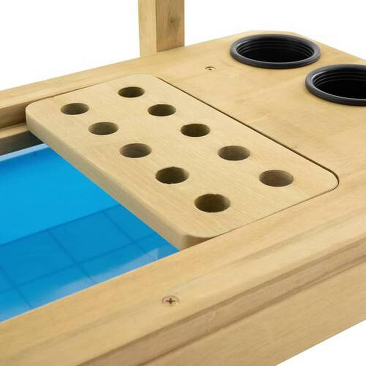 MATSCHKÜCHE  - Naturfarben, Basics, Holz (118/118/83cm)